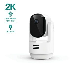 Arlo Essential Pan Tilt Indoor Security Camera 2K (2025 Release)